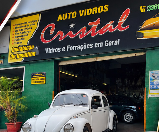 Restauração de painéis automotivos Auto Vidros Cristal